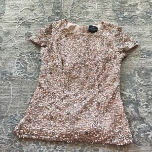 Adriana Papell sequin top